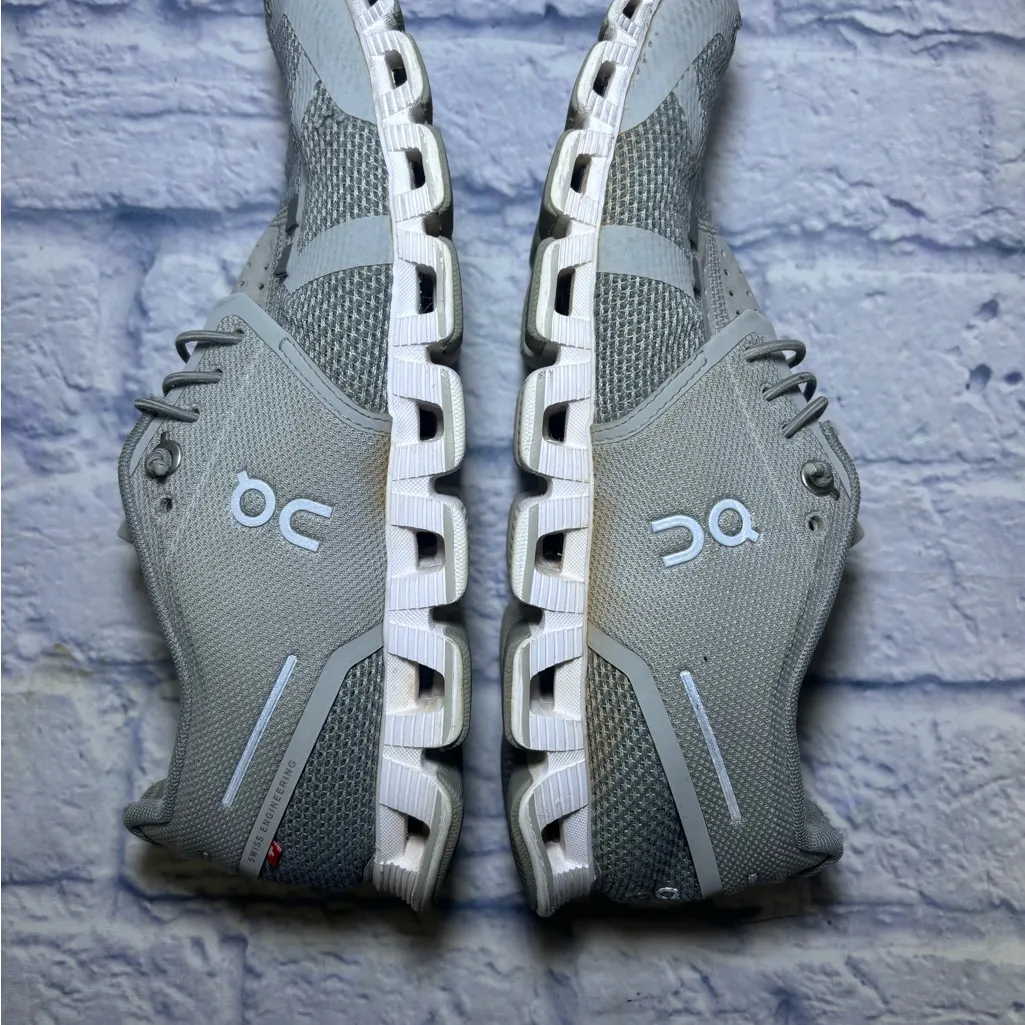 ON CLOUD 5 Shoes Running Sneakers Women’s Slate Gray Mesh Size 8.5  No Insoles - Image 12