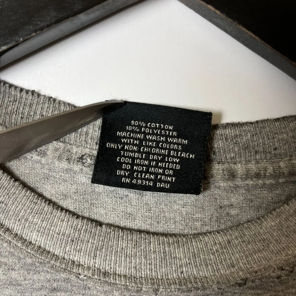 2006 Distressed Princeton University T Shirt Vintage Y2K Extra Small XS Gray - Image 7