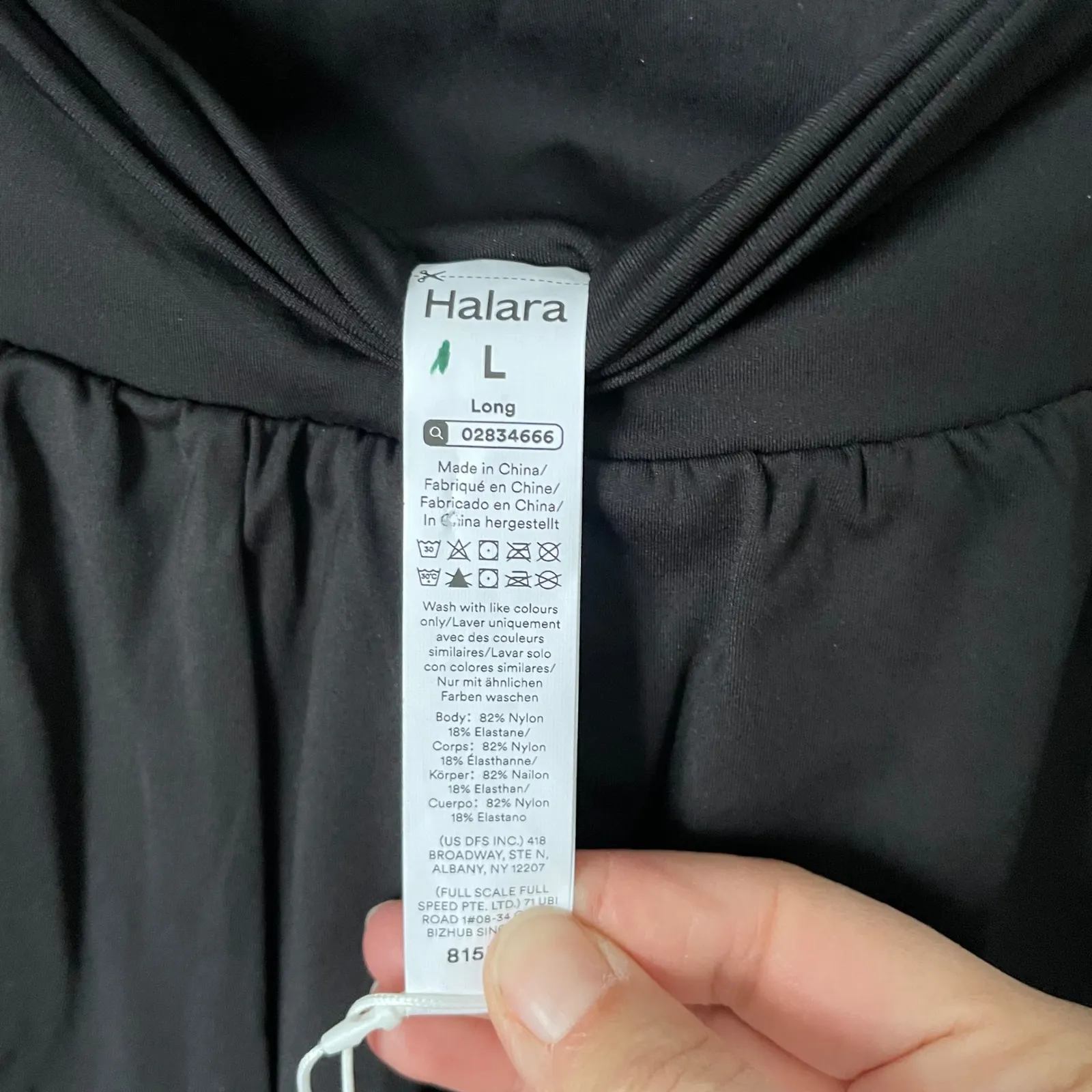 Halara Black High Waisted Softlyzero Airy Athletic Shorts Women's Size Large - Image 7