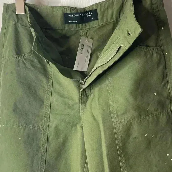 NWT Veronica Beard Arya Straight Carpenter Pants Size‎ 29 - Image 7