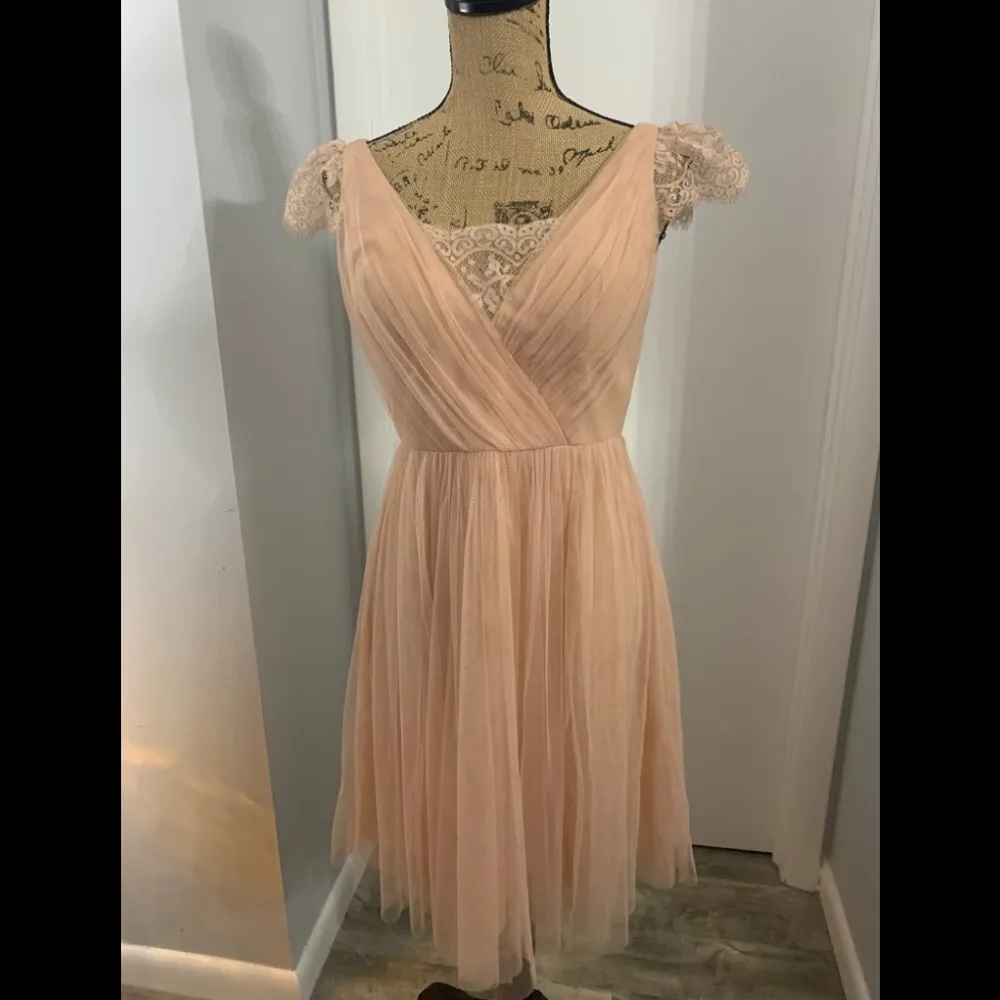 BHLDN Jenny Yoo Collection Blush Dress - Image 4