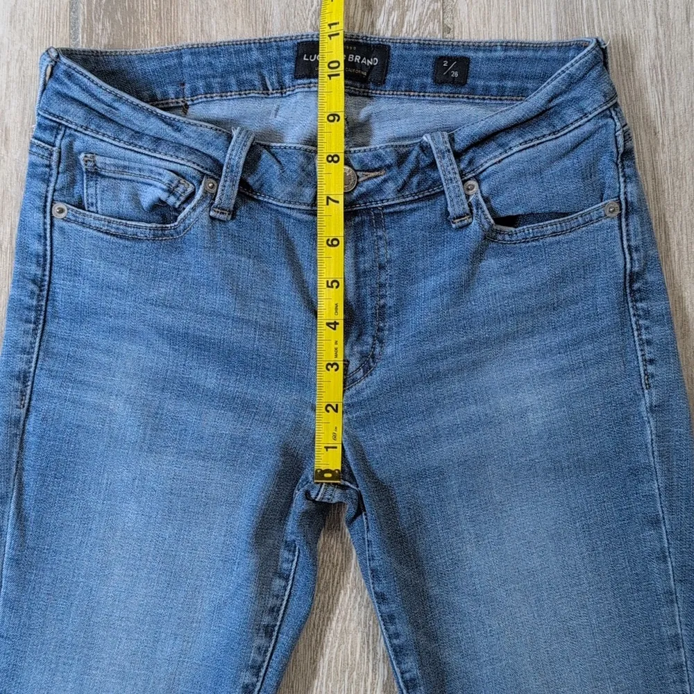 Lucky Brand Lolita Crop Jeans 2/26 | Lucky Brand Loghtwash Cropped Jeans - Image 8