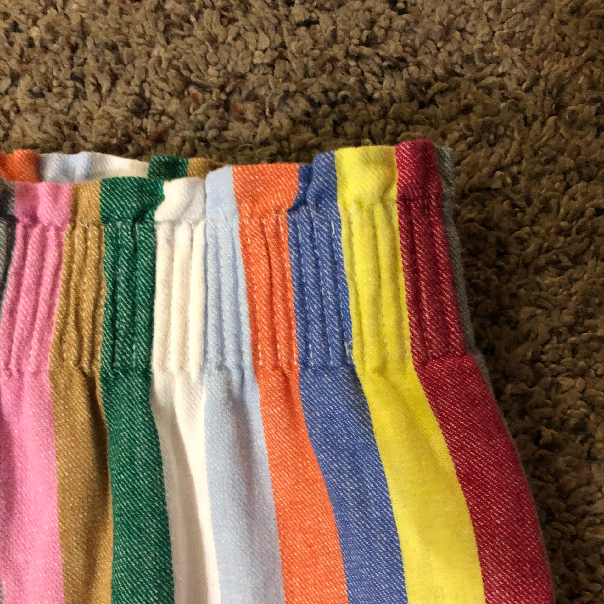 J Crew Striped Skirt Womens 12 Used - Image 6