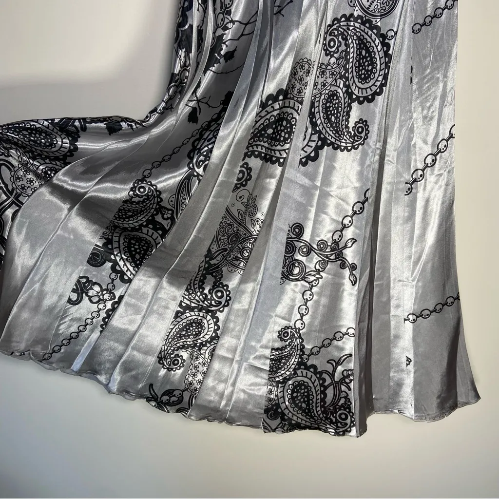 Body Central Y2K Maxi Skirt Paisley Whimsygoth Fairy Witch Vintage Witch Boho S - Image 4