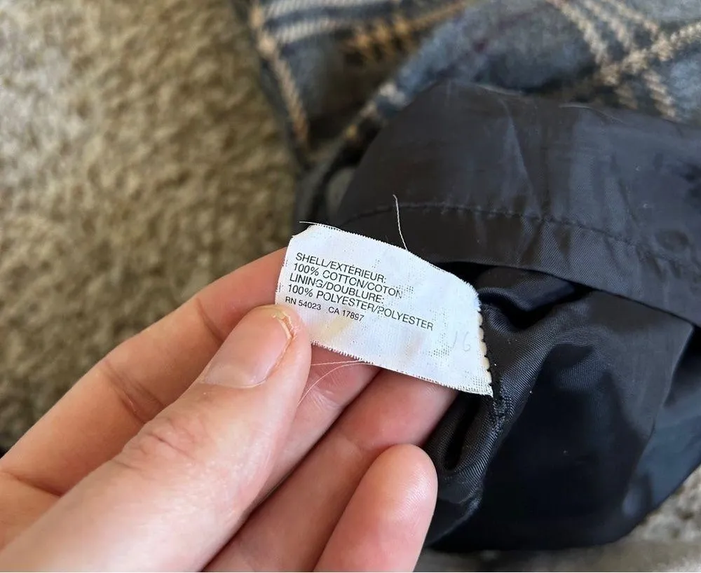 🦋 GAP Factory Grey Plaid Mini Skirt Preppy Office Formal School Girl Size 12 Gray - Image 2