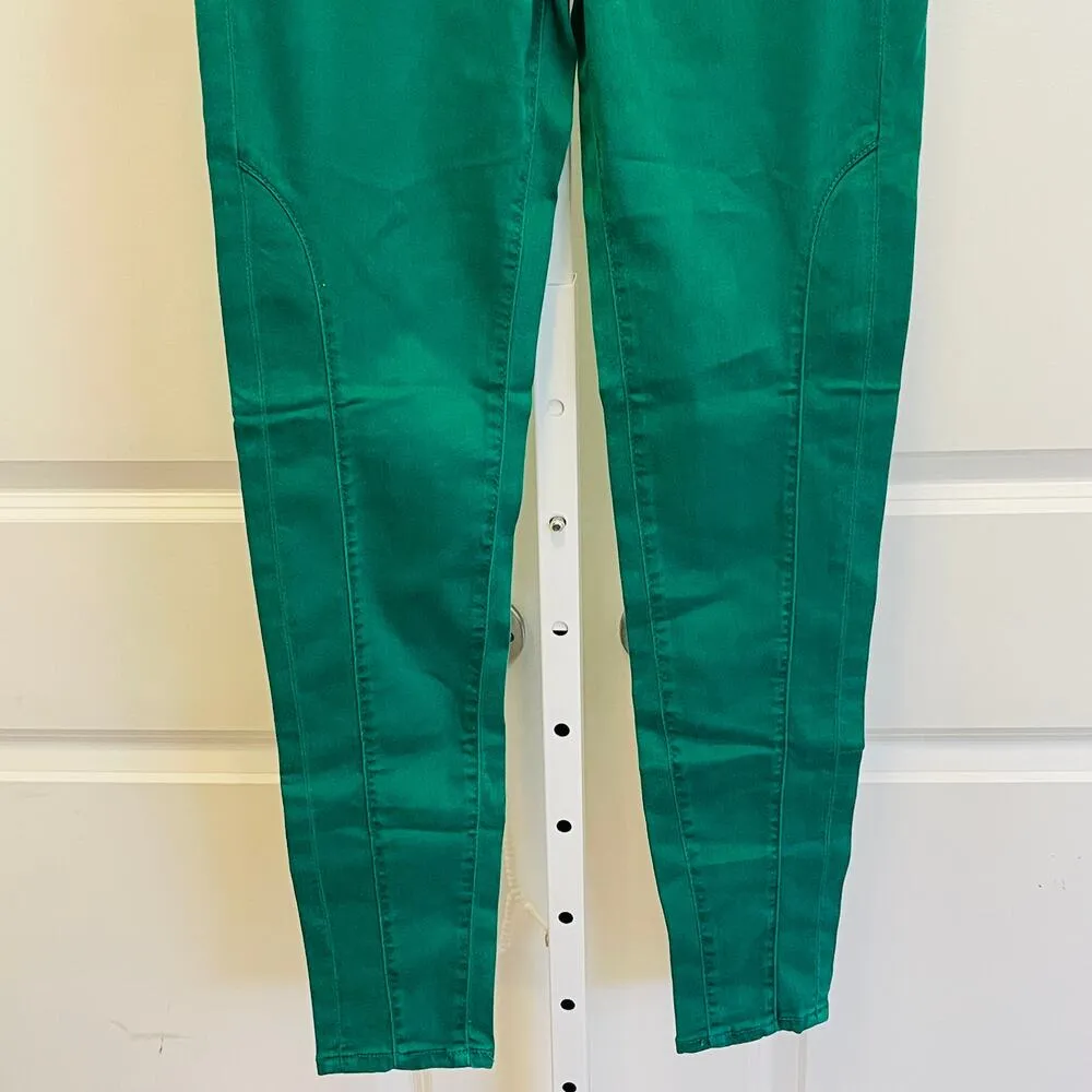 NWT Zara Z1975 Denim Jeans - Women Size 4 - Green - Image 3