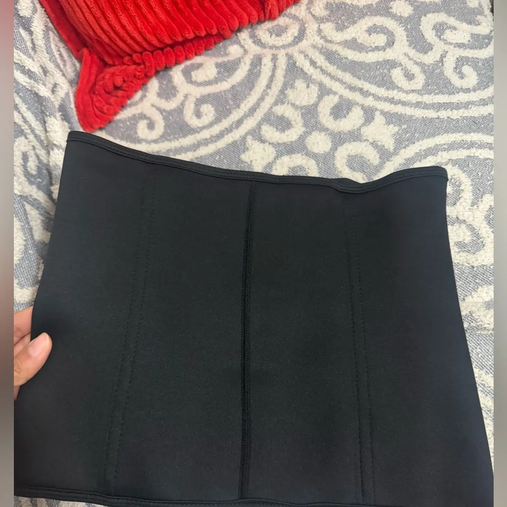 Black Shapelust Size Small Waist Trainer Hooks The Mid Shaper Shapewear Faja - Image 4