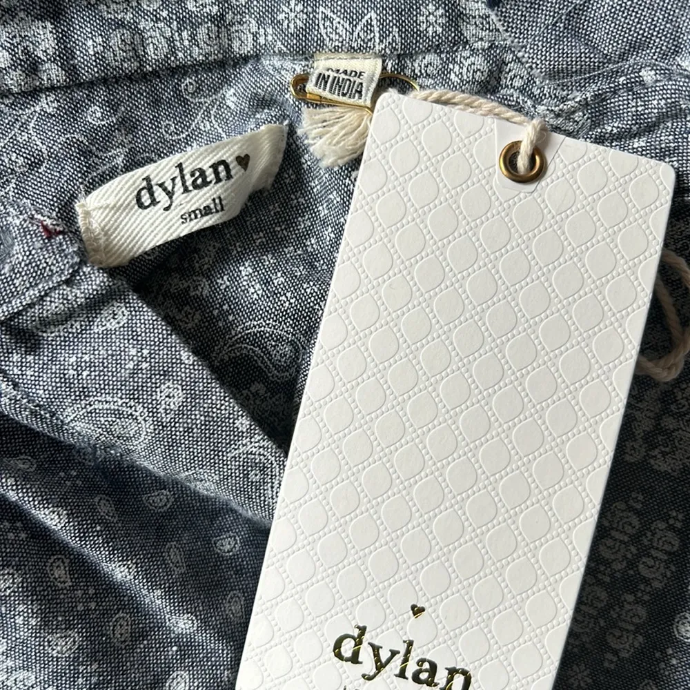 Dylan Paisley Boho Blouson Sleeve Too Size Small NWT - Image 14