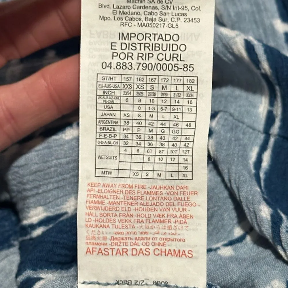 Rip Curl Women's Nomad Stripe Maxi Dress Size Small - Image 9