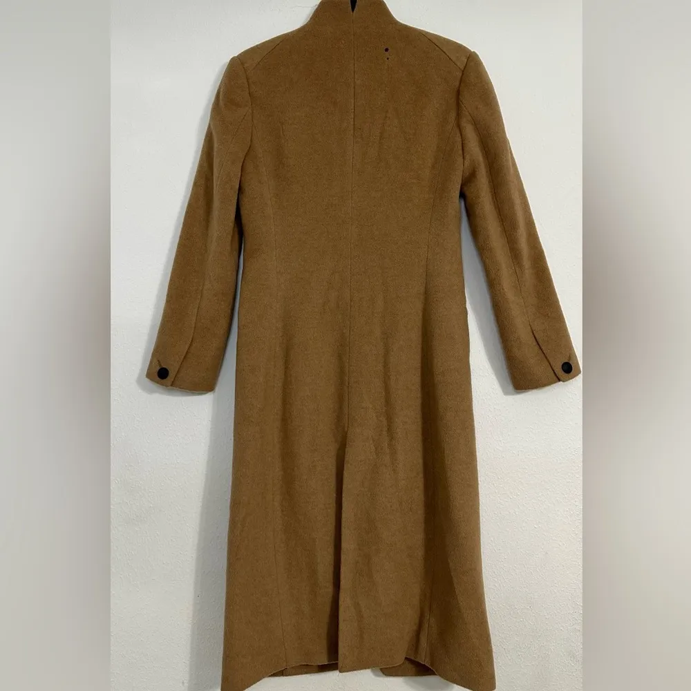 Rag & Bone Wool Tan Camel Hair Peacoat Coat  Size XS or 0 - Image 4