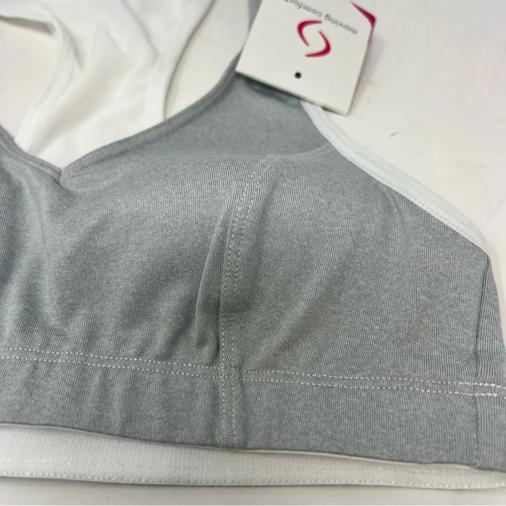 Moving Comfort Vixen sports bra in Sterling Heather size XS A/B Cup NWT - Image 2