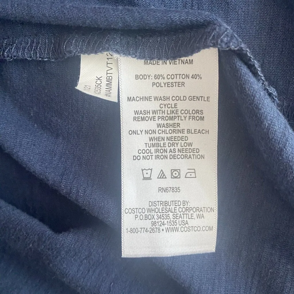 Nautica Slub‎ Tee T-Shirt Top - Image 4