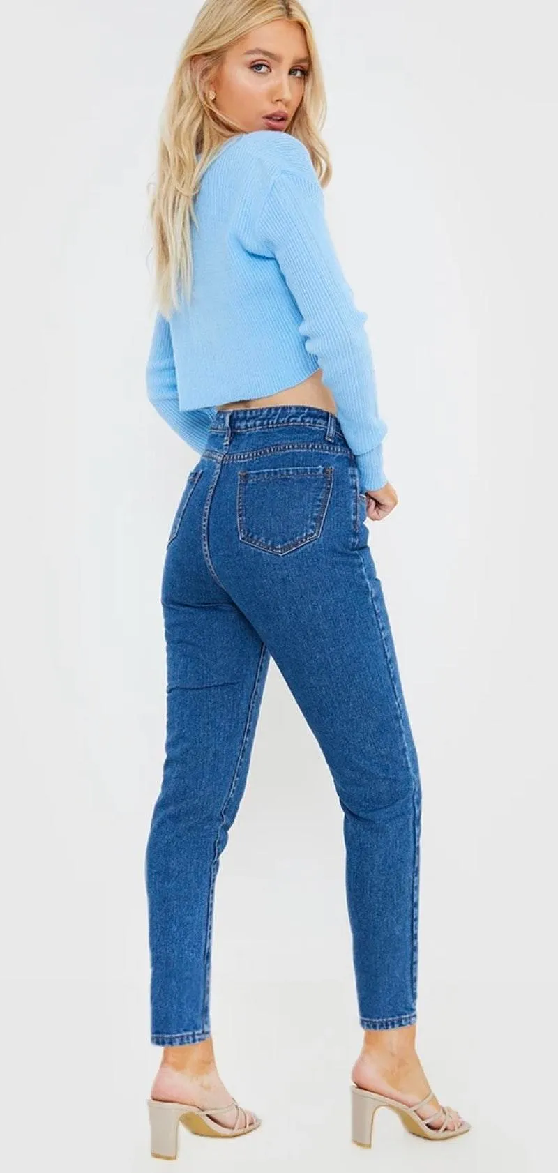 High Waisted Jeans - Image 2