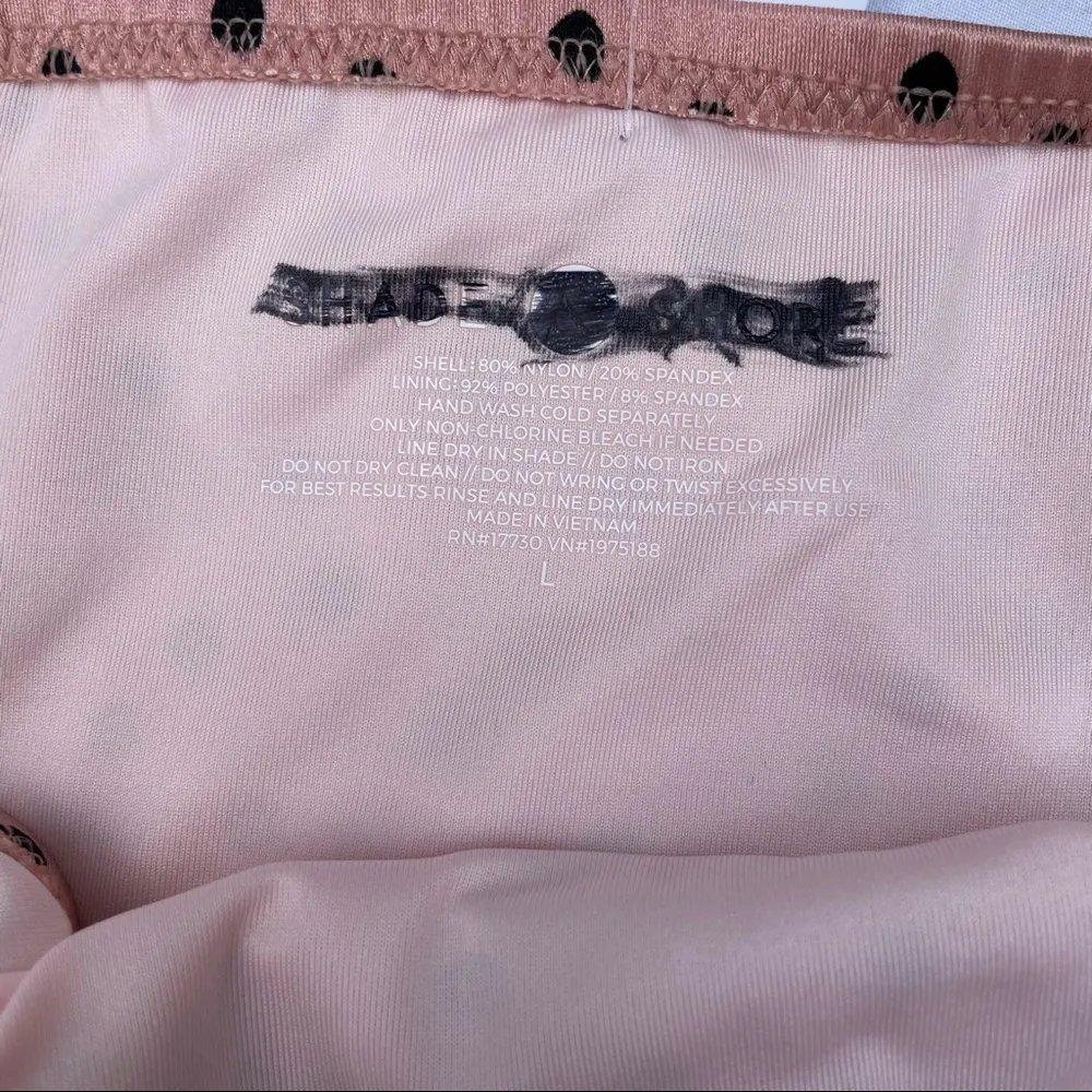 NEW Shade & Shore Rose Polka Dot Bikini Bottoms - Image 4