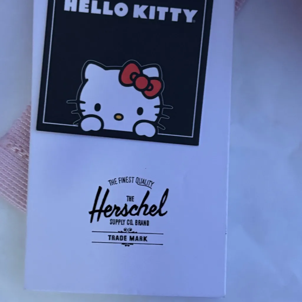 NWT Rare Hello Kitty x Herschel Supply Company Pink & Red Fanny Pack - Image 6