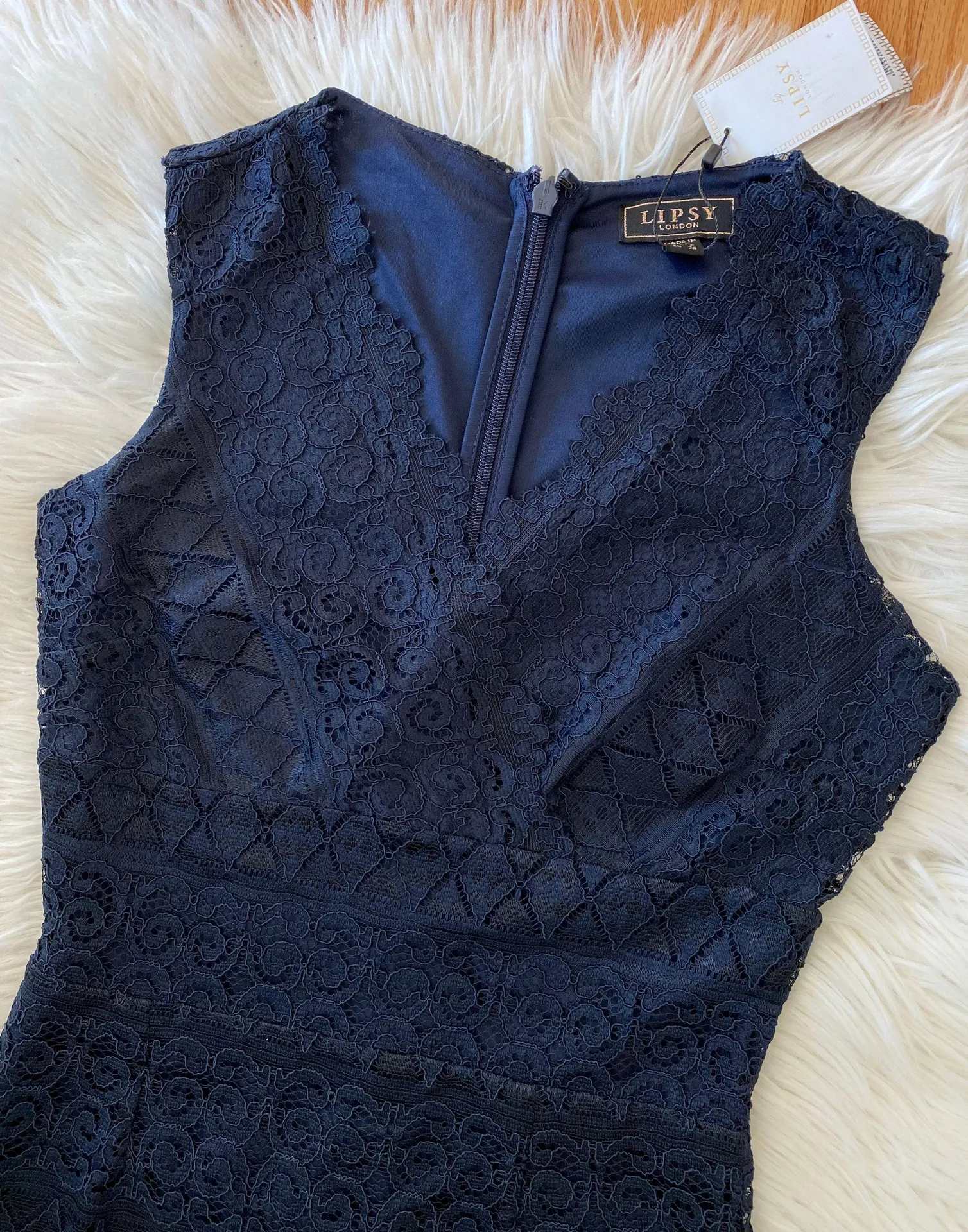 Allover Lace Bodycon Dress - Image 8