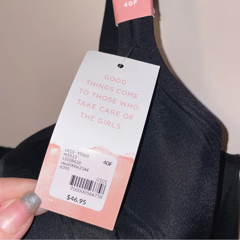 Cacique Smooth Lightly Lined Balconette Bra Size 40F - Image 4