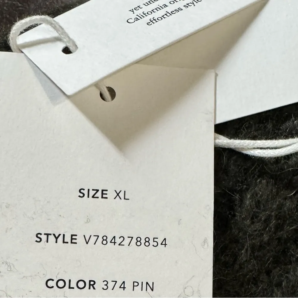 Vince Mirrored Cable Knit Alpaca Wool Blend Pine Green Turtleneck Sweater XL - Image 6