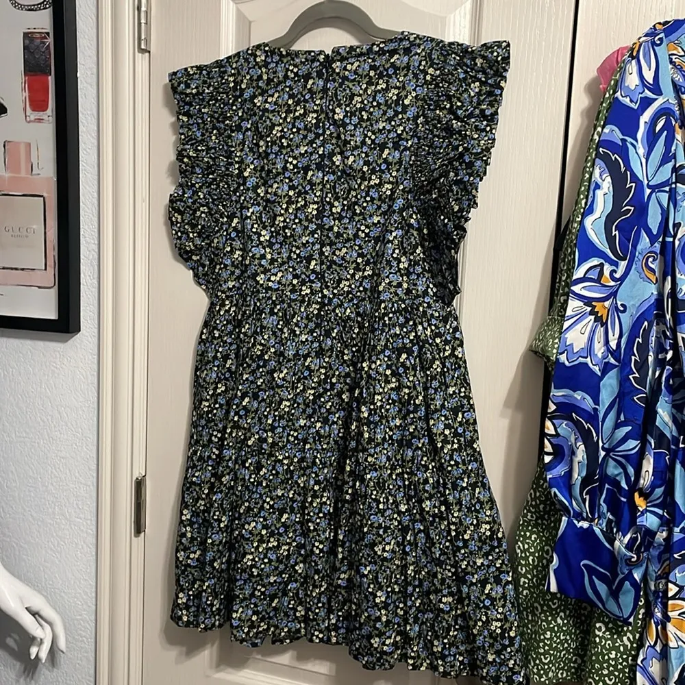 💙 NWT English Factory Floral Ruffled Babydoll Dress - Image 3