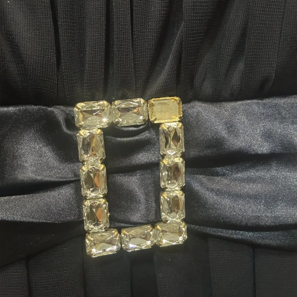 EUC City Triangles Navy A-Line Size Small - Image 5