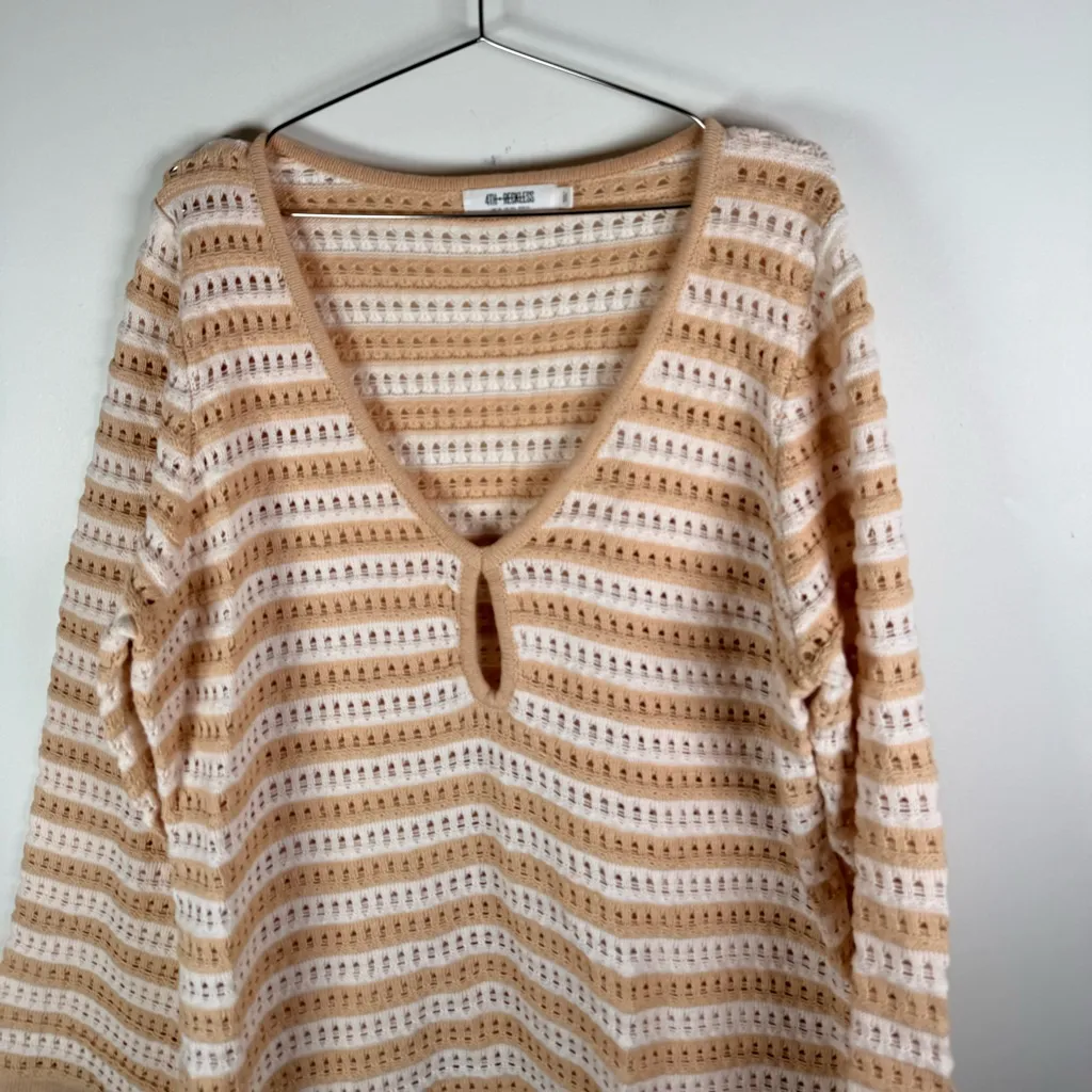 4th & Reckless Crochet Knit Midi Dress White Size undefined - Image 3