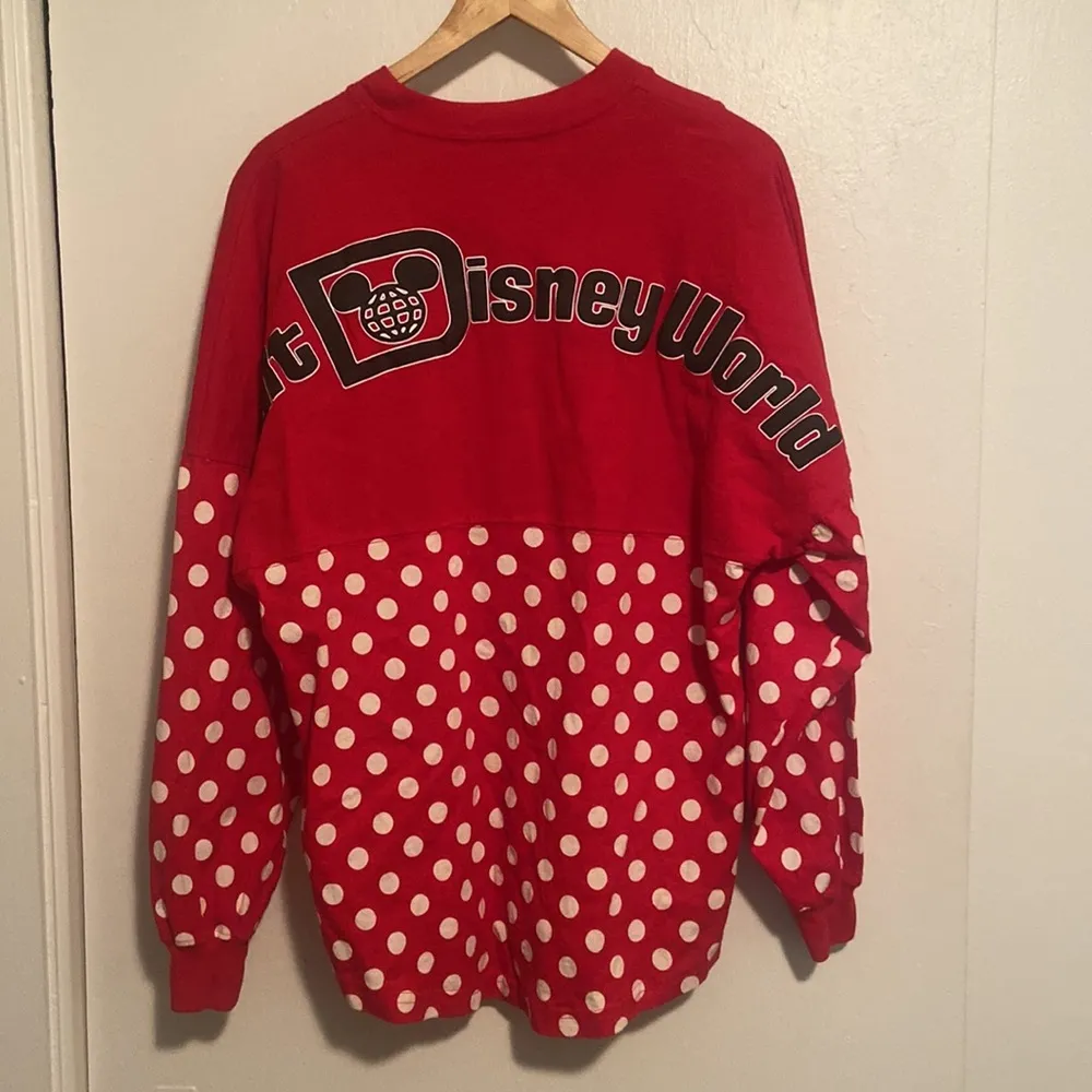 Disney Parks Minnie Mouse Polka Dot Spirit Jersey - Image 4