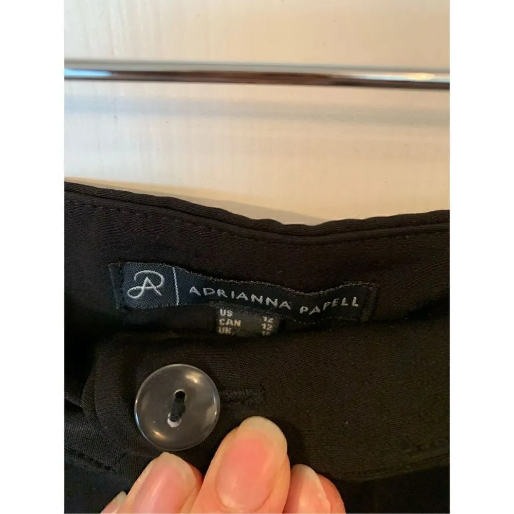 Andrianna papell black dress pants size 12 - Image 2