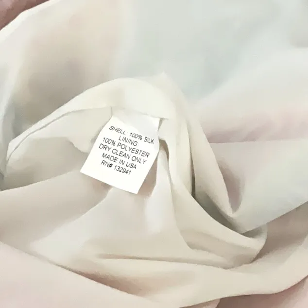 AMANDA UPRICHARD Silk Patchwork Print Sleeveless Dress Lined Women’s Medium - Image 9