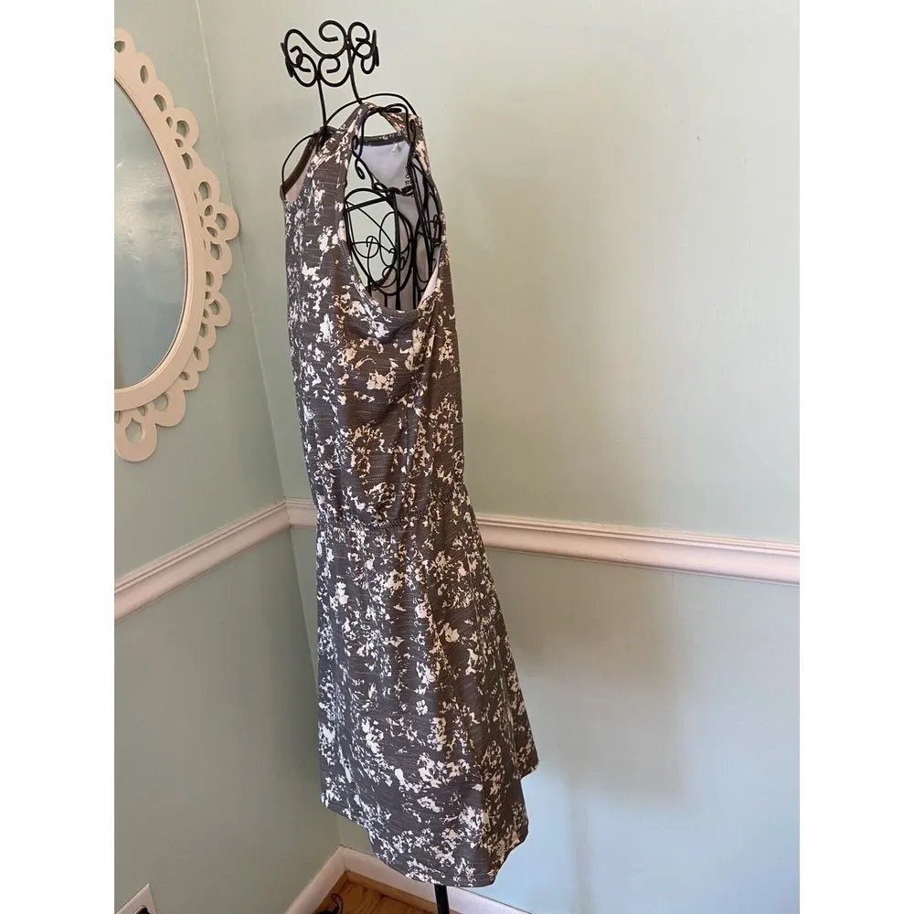 PRANA DRESS Small S  GREEN BUILT-IN PADDED BRA STRETCH SUNDRESS - Image 5