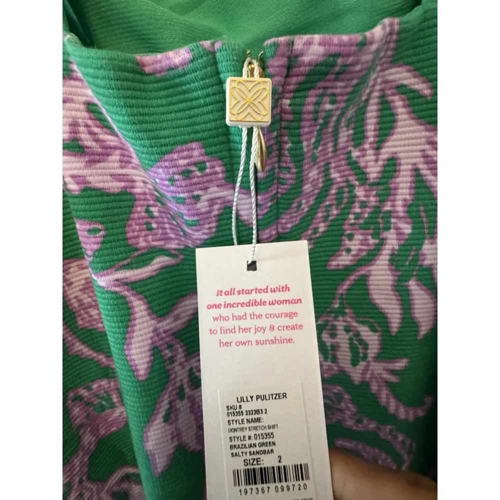 Lilly Pulitzer Montrey Stretch Shift Size 2 - Image 4