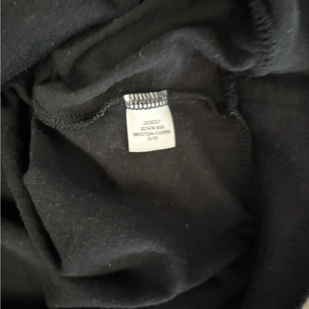 Victoria’s Secret PINK Sequin Logo Black Pullover Sweatshirt Size Small - Image 4