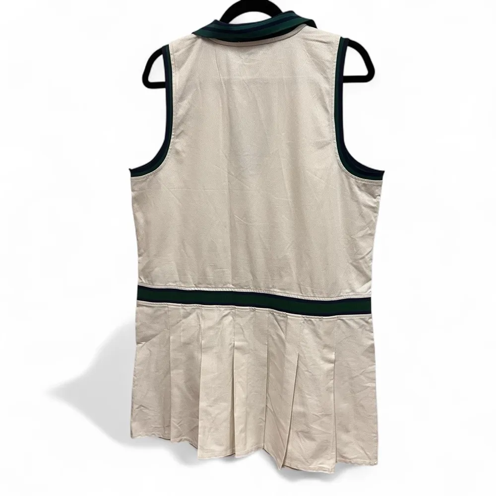 NWOT Prince Pickleball Women's Collared Pleated Dress Size XXL White - Image 3