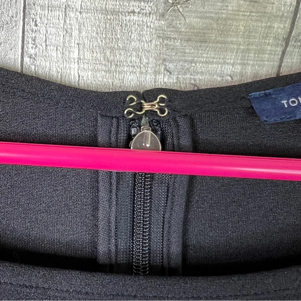 Tommy Hilfiger Size 16W Velvet Sleeve Crewneck Black A-Line Party Cockta… - Image 14