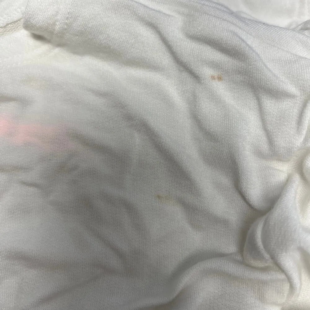 Paige Boatneck Long Sleeve Bodysuit Womens Size XS White Off Shoulder - Image 7