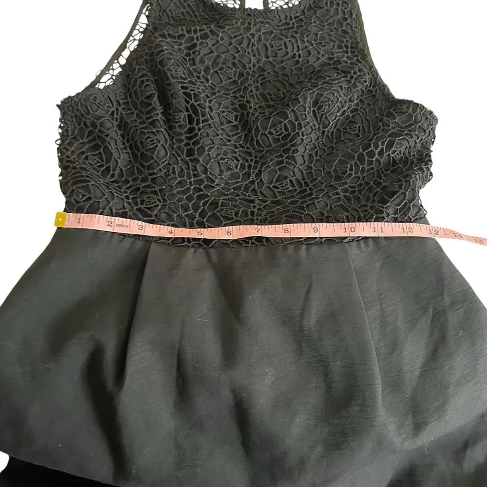 Keepsake The Label Reunion Lace LBD Black Dress NWT Medium Holiday Party - Image 11