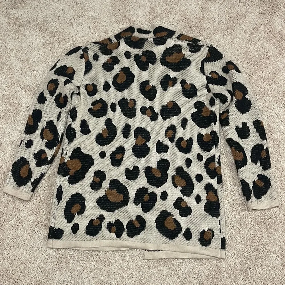 Staccato Sweaters Leopard Print Cardigan - Image 4