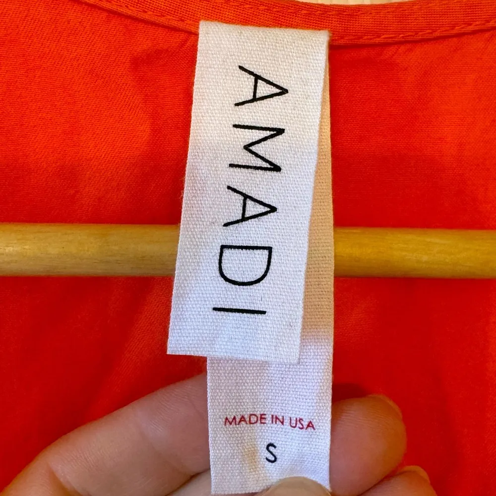 • Anthropologie • NWOT Amadi Women’s Coral Jumpsuit Size Small - Image 4