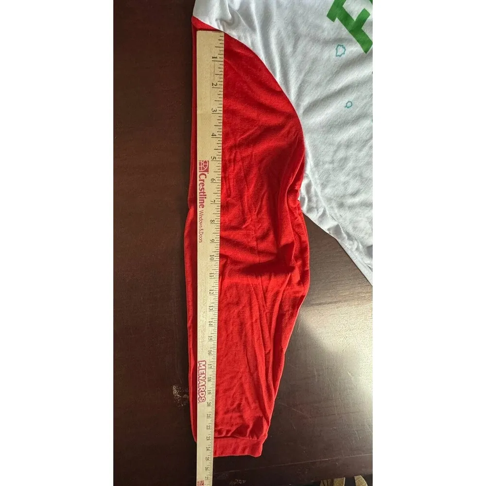 Peanuts Fa La La Pajama Top/Night Shirt Long Sleeve Shirt Women's M Never Worn Size M - Image 7