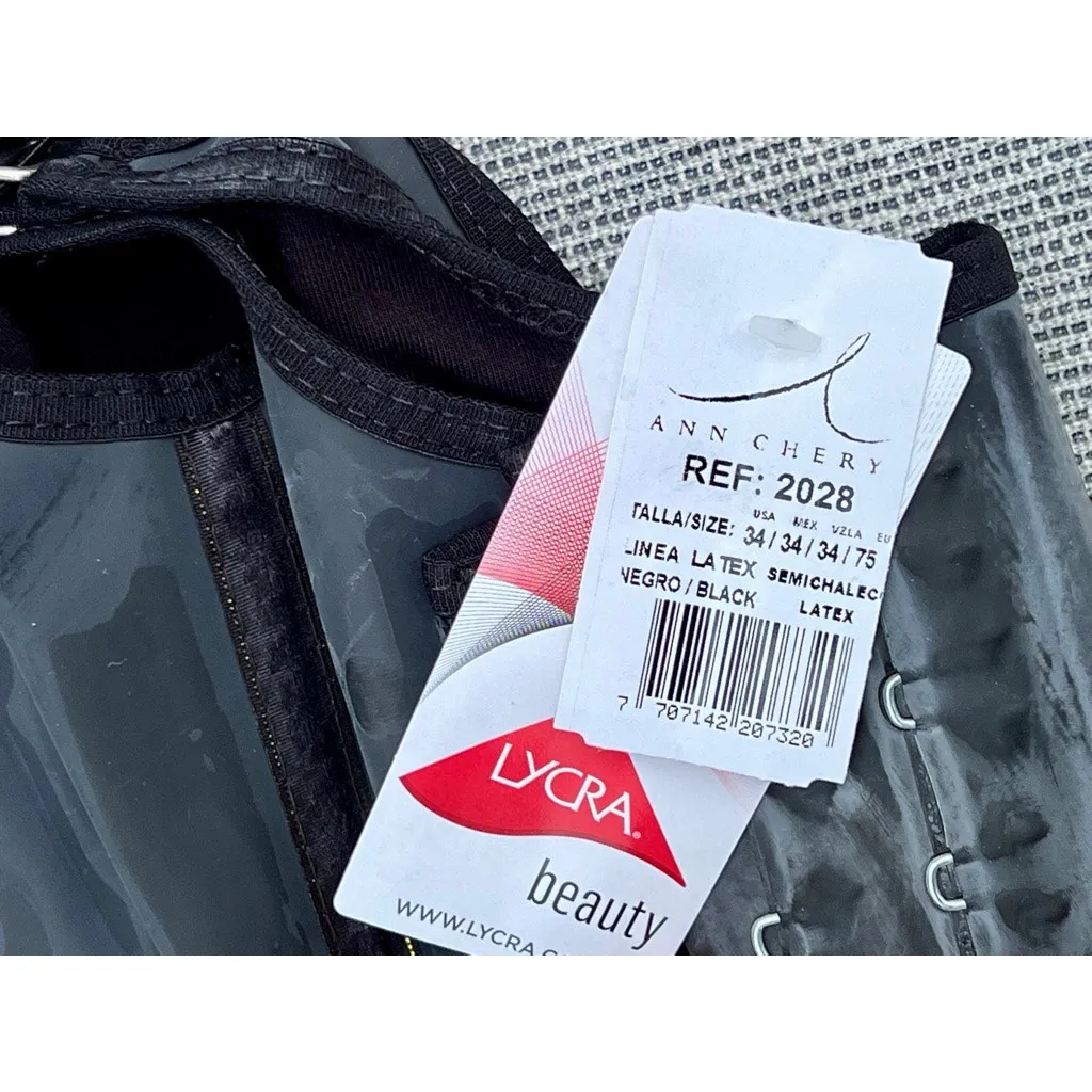 Ann Cherry Semichaleco Colombian Latex Faja Waist Trainer Shaper Black Size undefined - Image 5