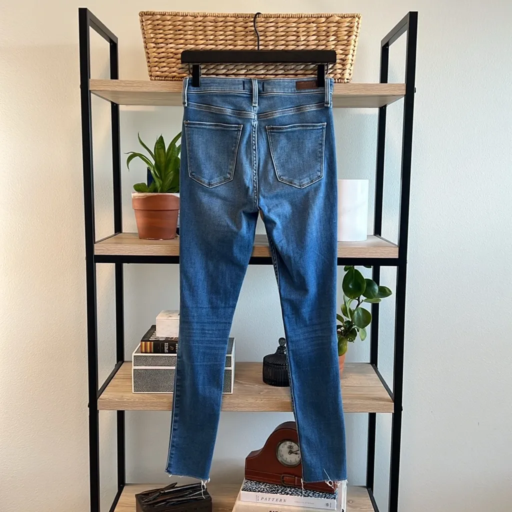 Abercrombie & Fitch High Rise Skinny Distressed Legging/Jegging Ankle Jean 27/ 4 - Image 4