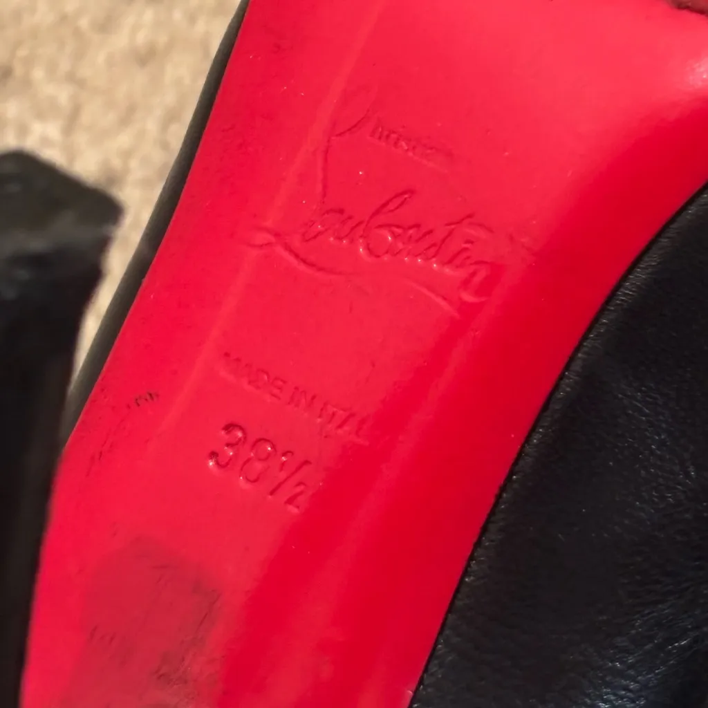 Christian Louboutin Rolando Platform Heels - Image 4