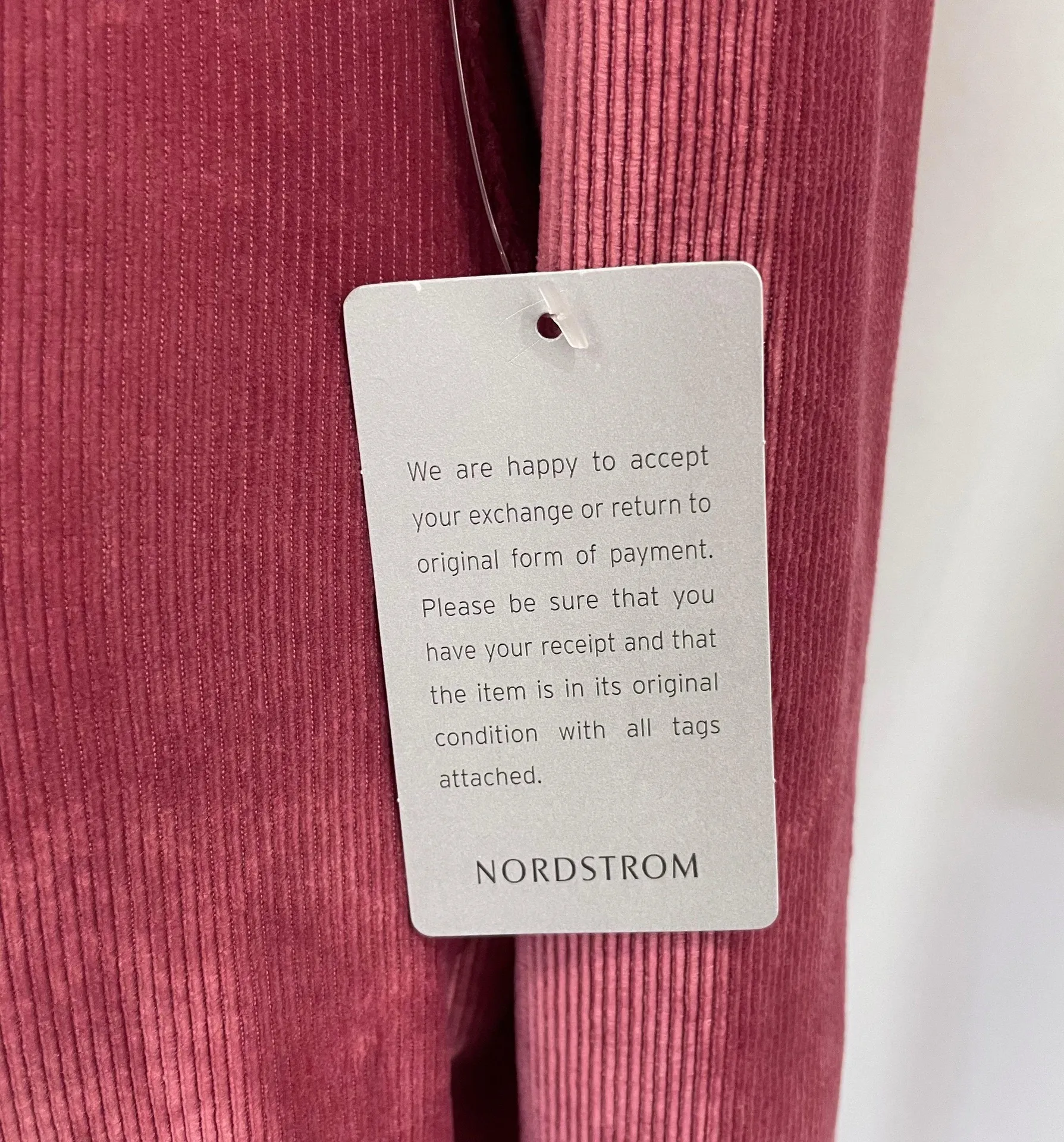 New  Keyhole Rib Velour Dress Mock Neck Long Sleeve Mini Mauve Small - Image 15