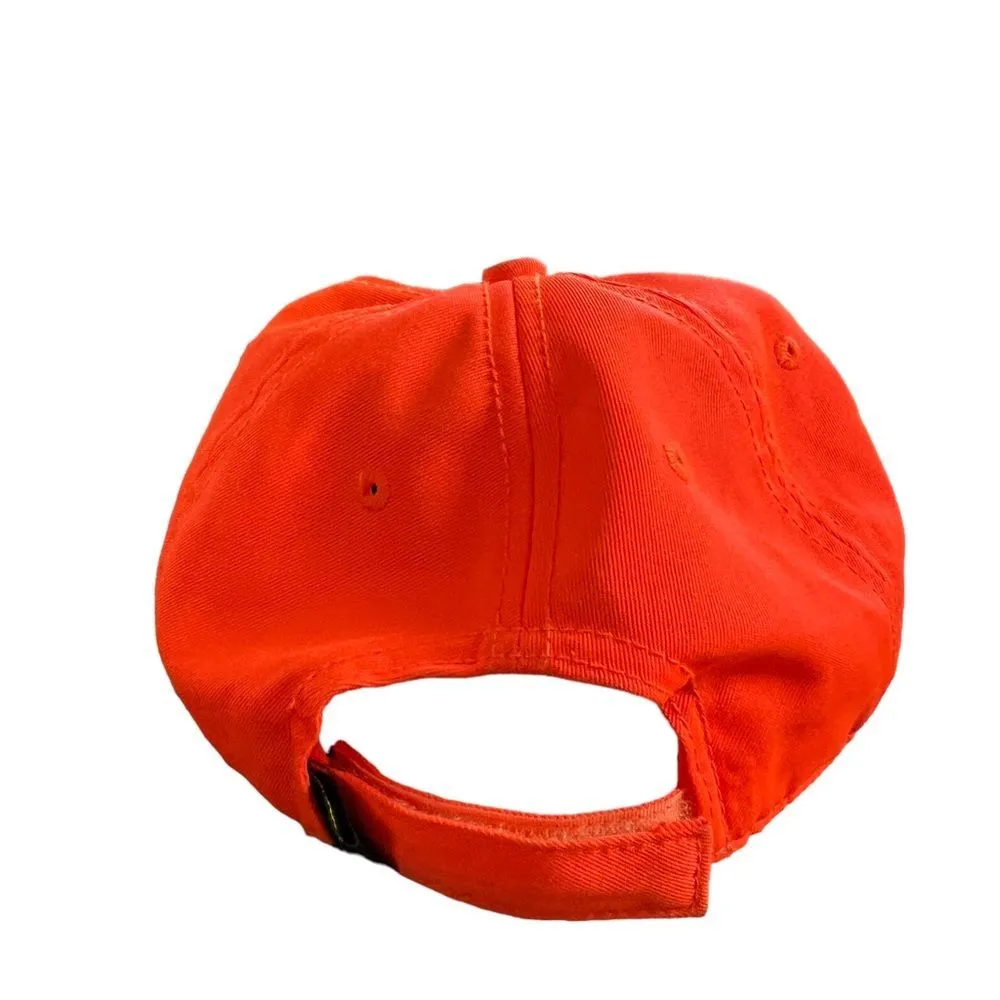 John Deere camo and hunter orange unisex size small hat - Image 10