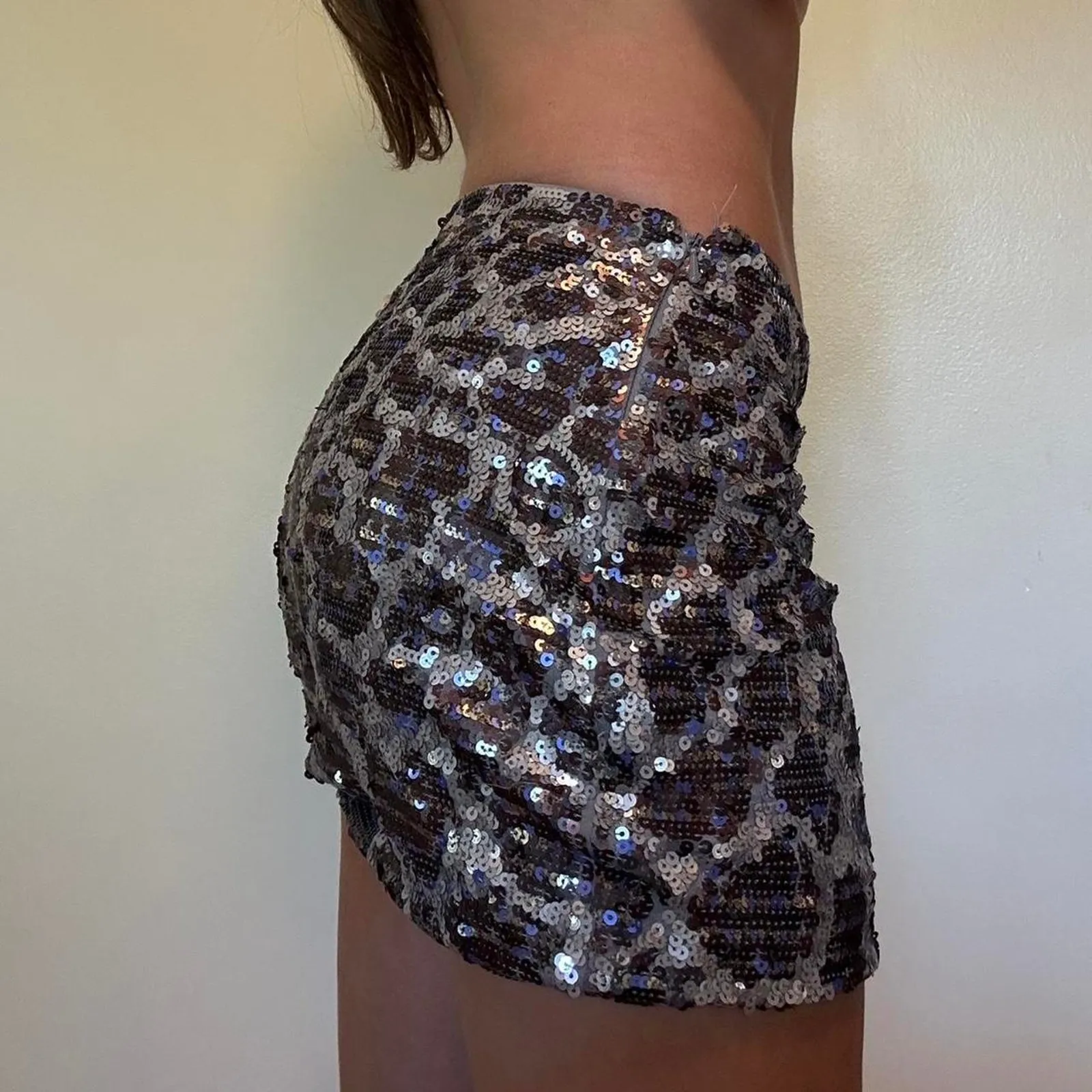Y2k sequin express mini skirt - Image 6