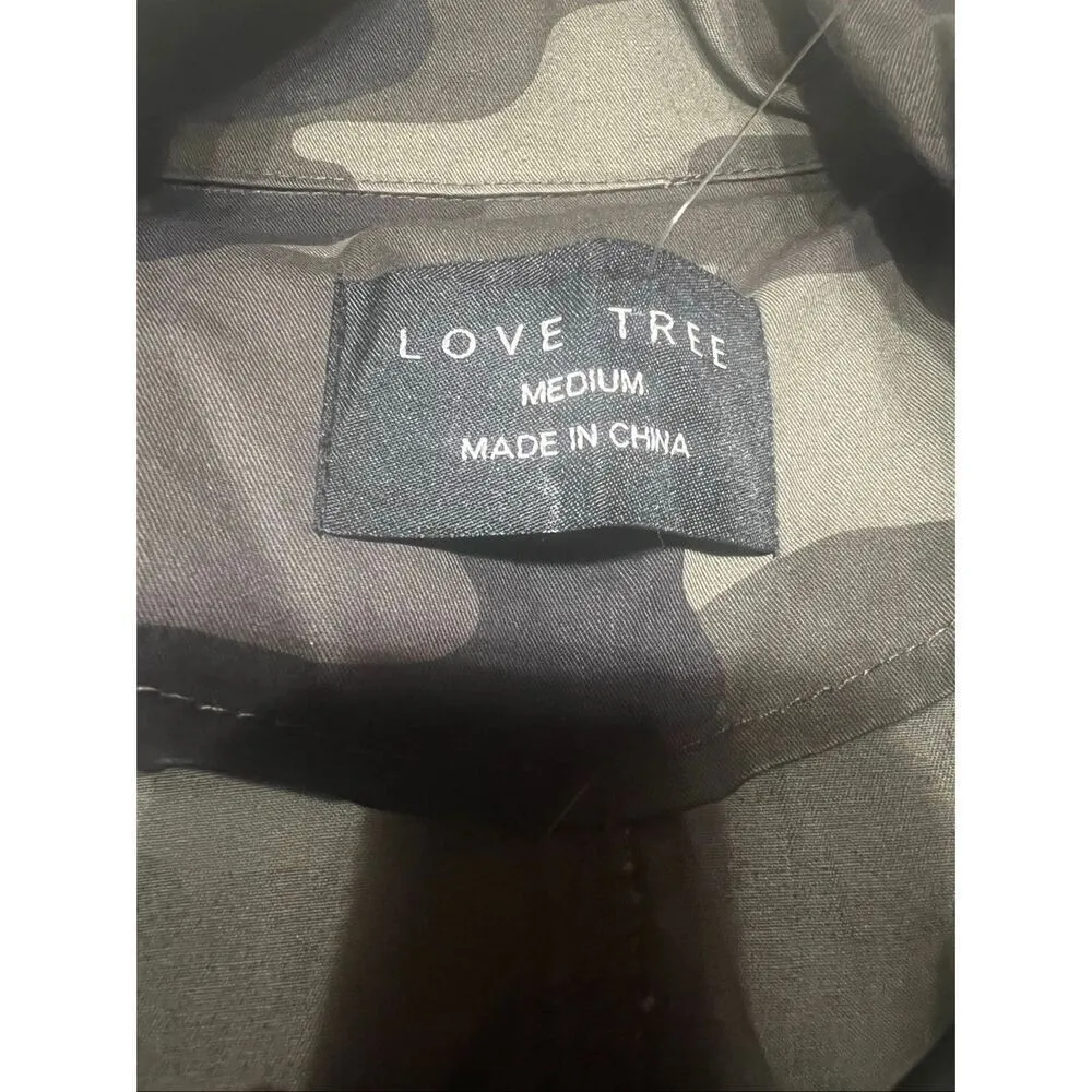 Love Tree Womans Camo Vest Sz M NWT - Image 3