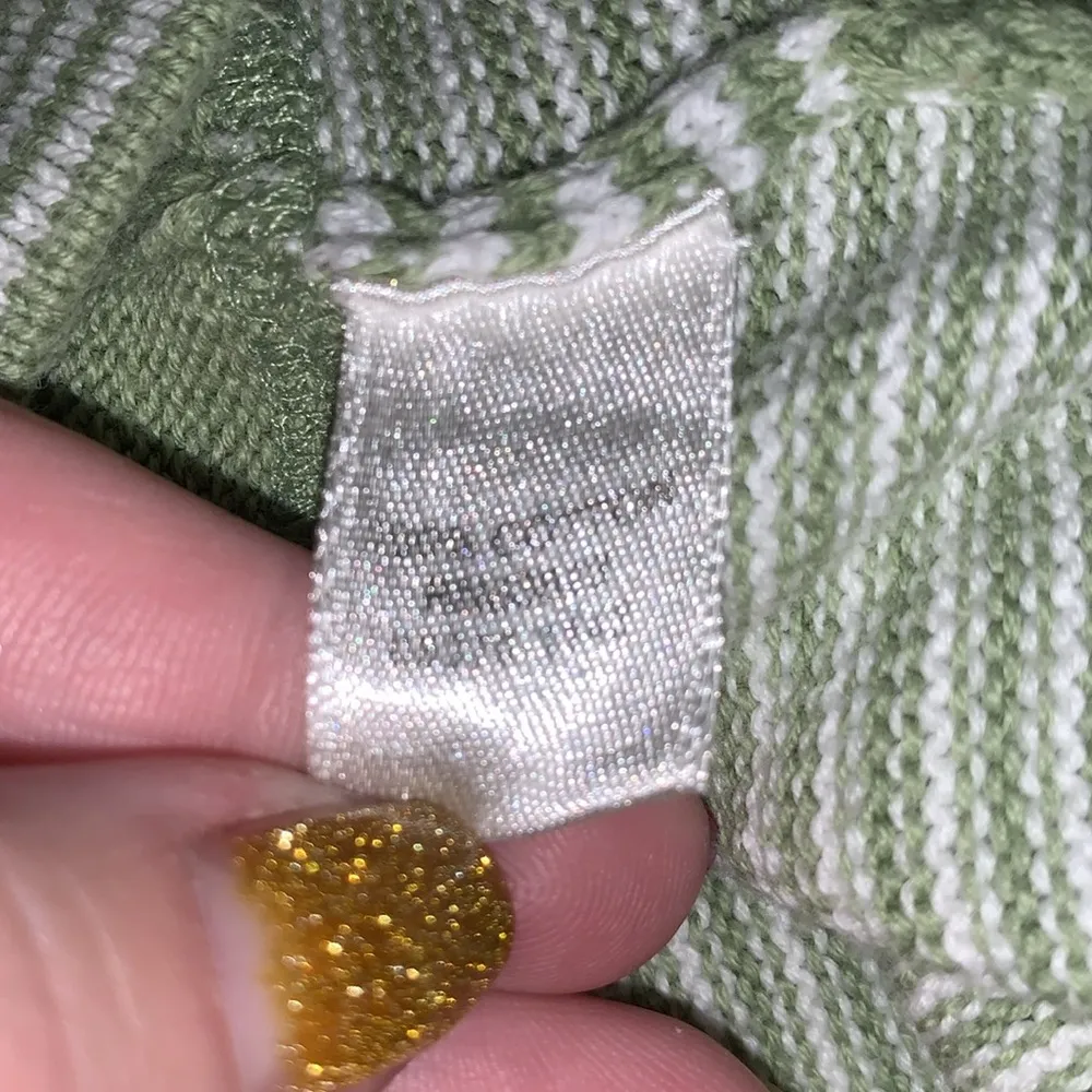 CJ Banks by Christopher & Banks green full zip up hooded sweatshirt - Image 7