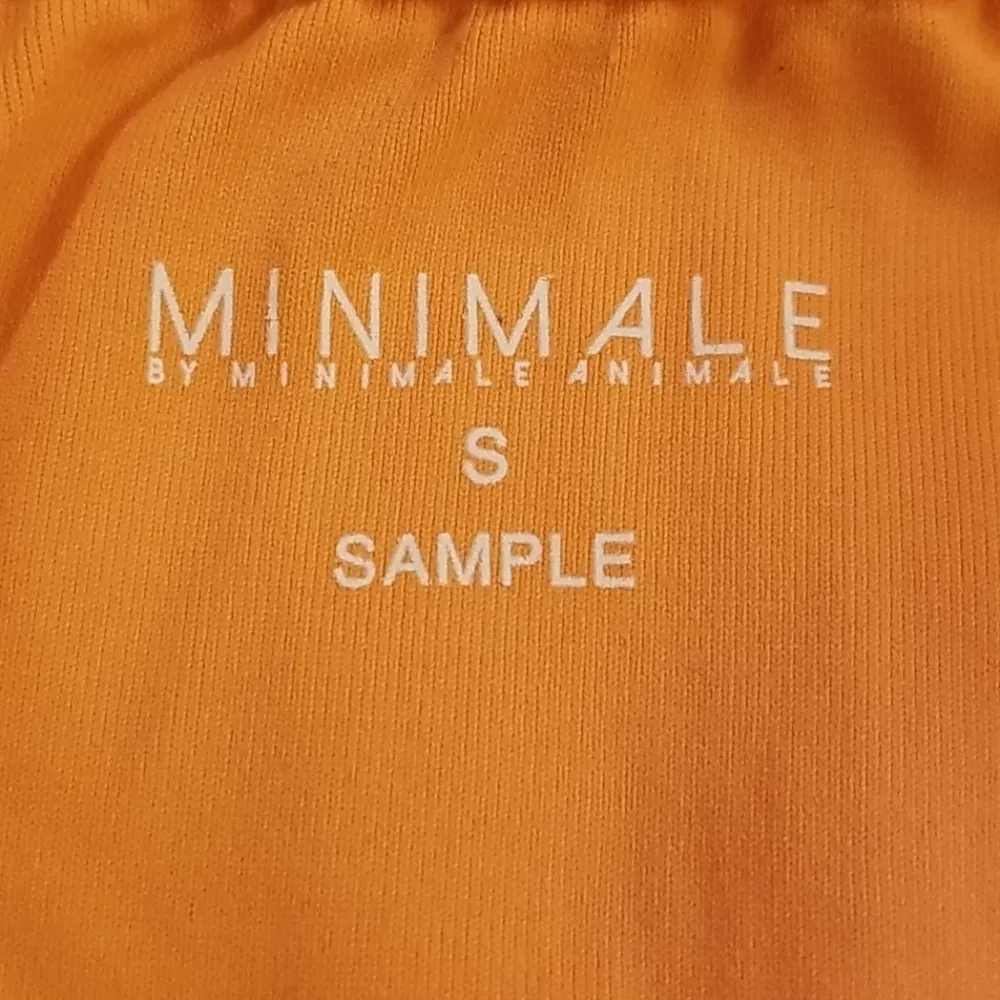 đź’•MINIMALE ANIMALEđź’• Knotted Rib Brief Bikini Bottoms - Orange Small S NWOT - Image 7