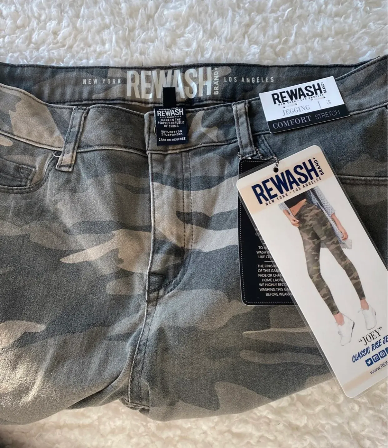 Camo Jeggings Size 3 - Image 4