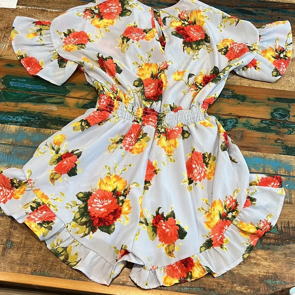 Peach love California romper - Image 3