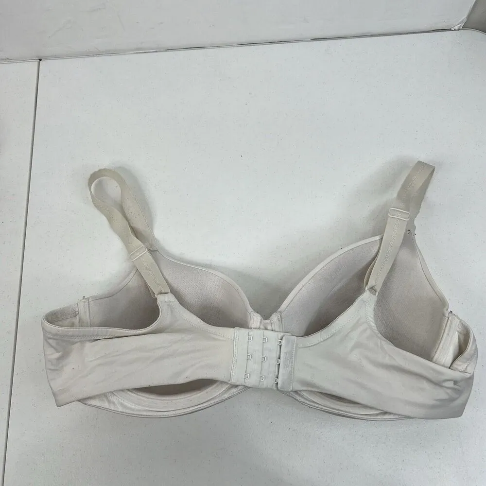 Vanity Fair Size 40D Body Fresh Bra Underwire Satin Padded Cup Adjustable 75393 - Image 4